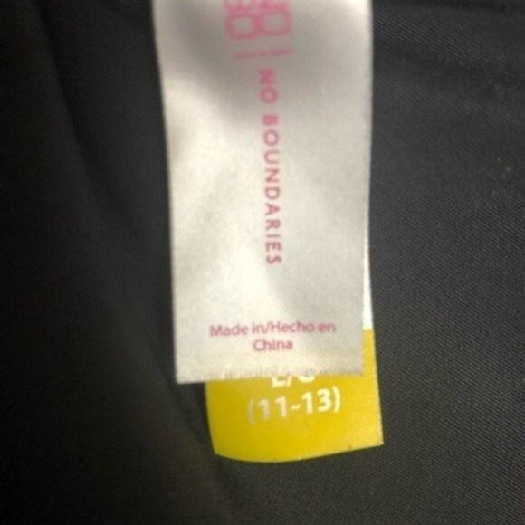 No Boundaries Womens Black One Piece Beach Bae Swimsuit Size L - Picture 11 of 12